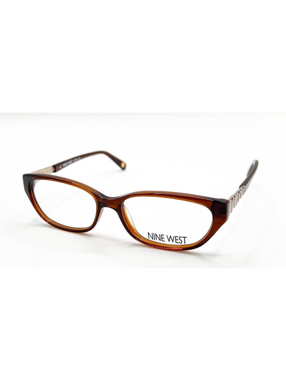 Nine West Nw5058 200 Brown Authentic Eyeglasses 50-15-135